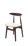 Bethany Wooden Dining Chair with Upholstered Seat