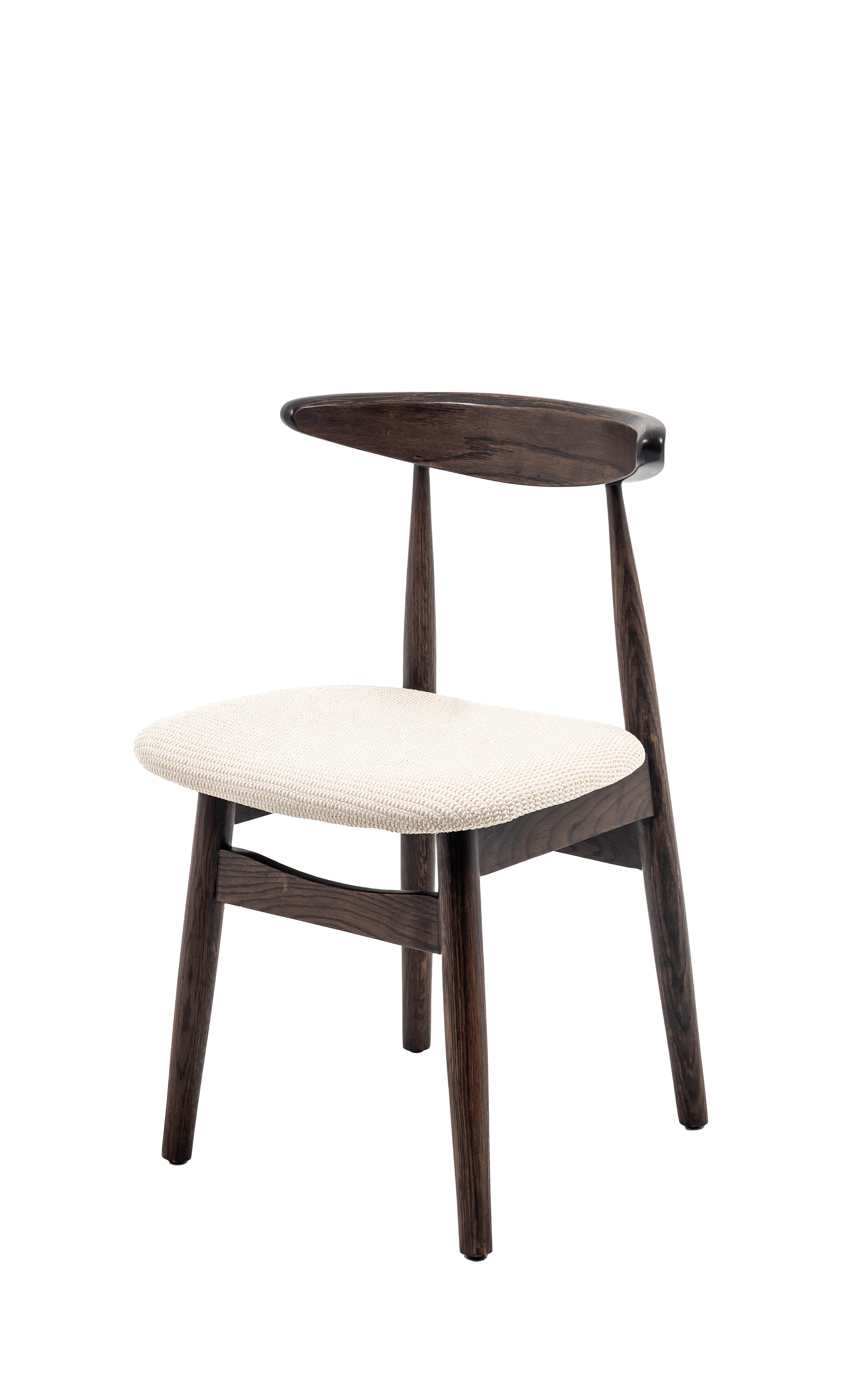 Bethany Wooden Dining Chair with Upholstered Seat