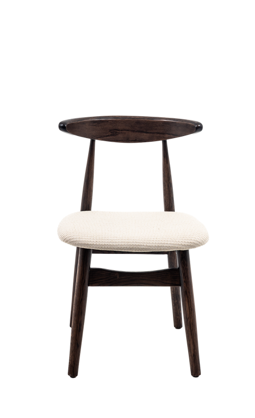 Bethany Wooden Dining Chair with Upholstered Seat