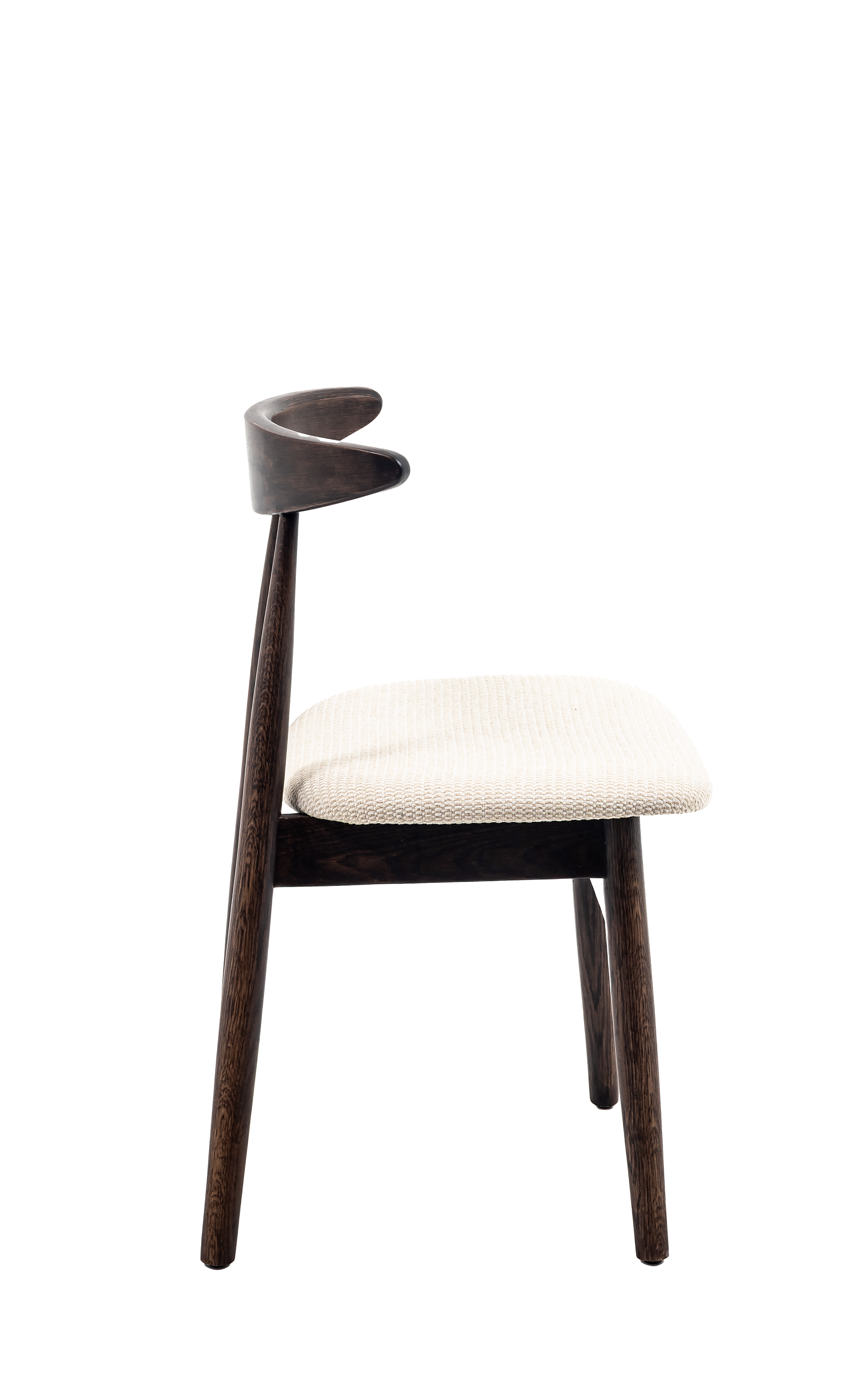 Bethany Wooden Dining Chair with Upholstered Seat
