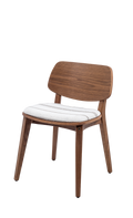 Billia Wooden Dining Chair with Padded Seat