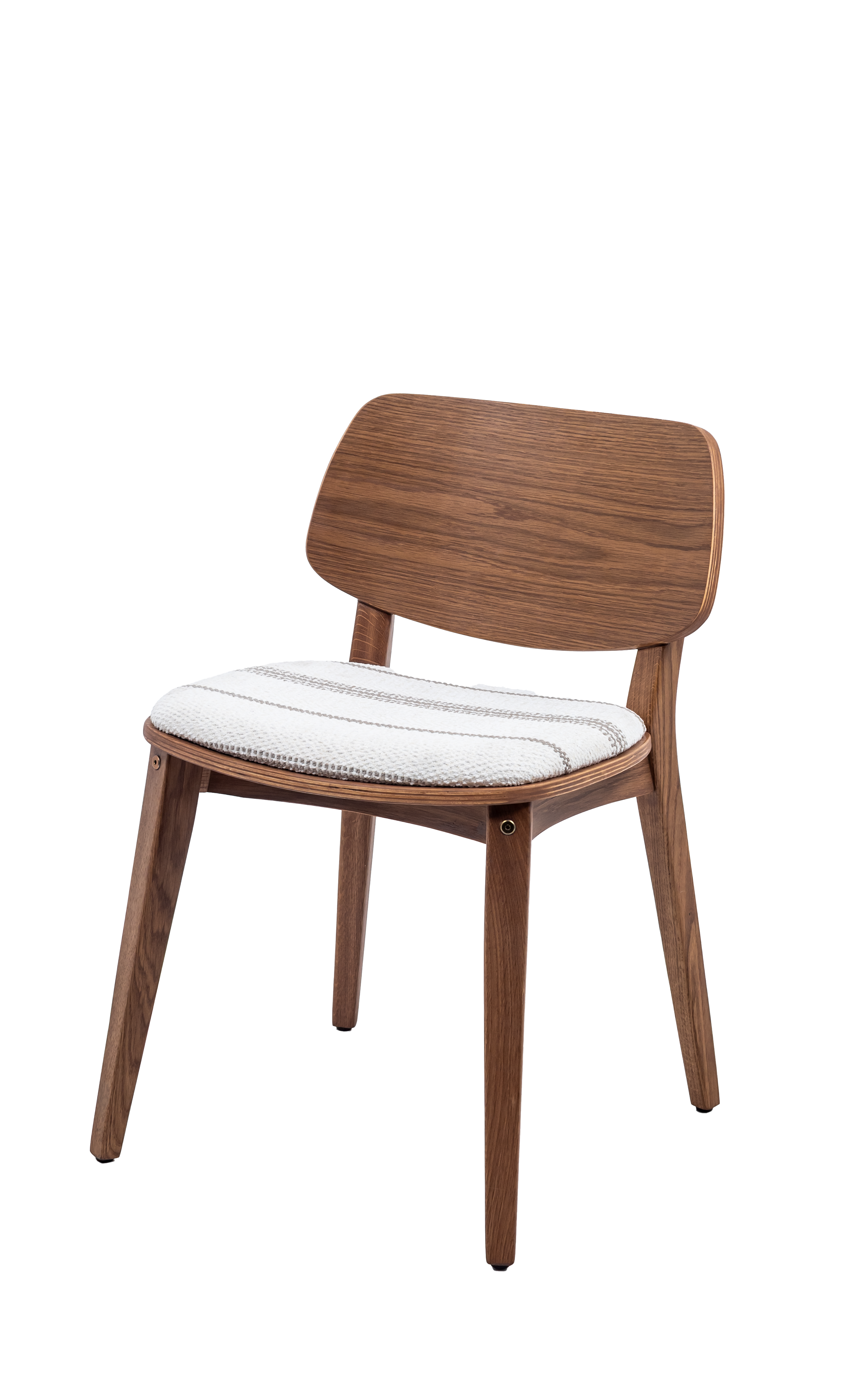 Billia Wooden Dining Chair with Padded Seat