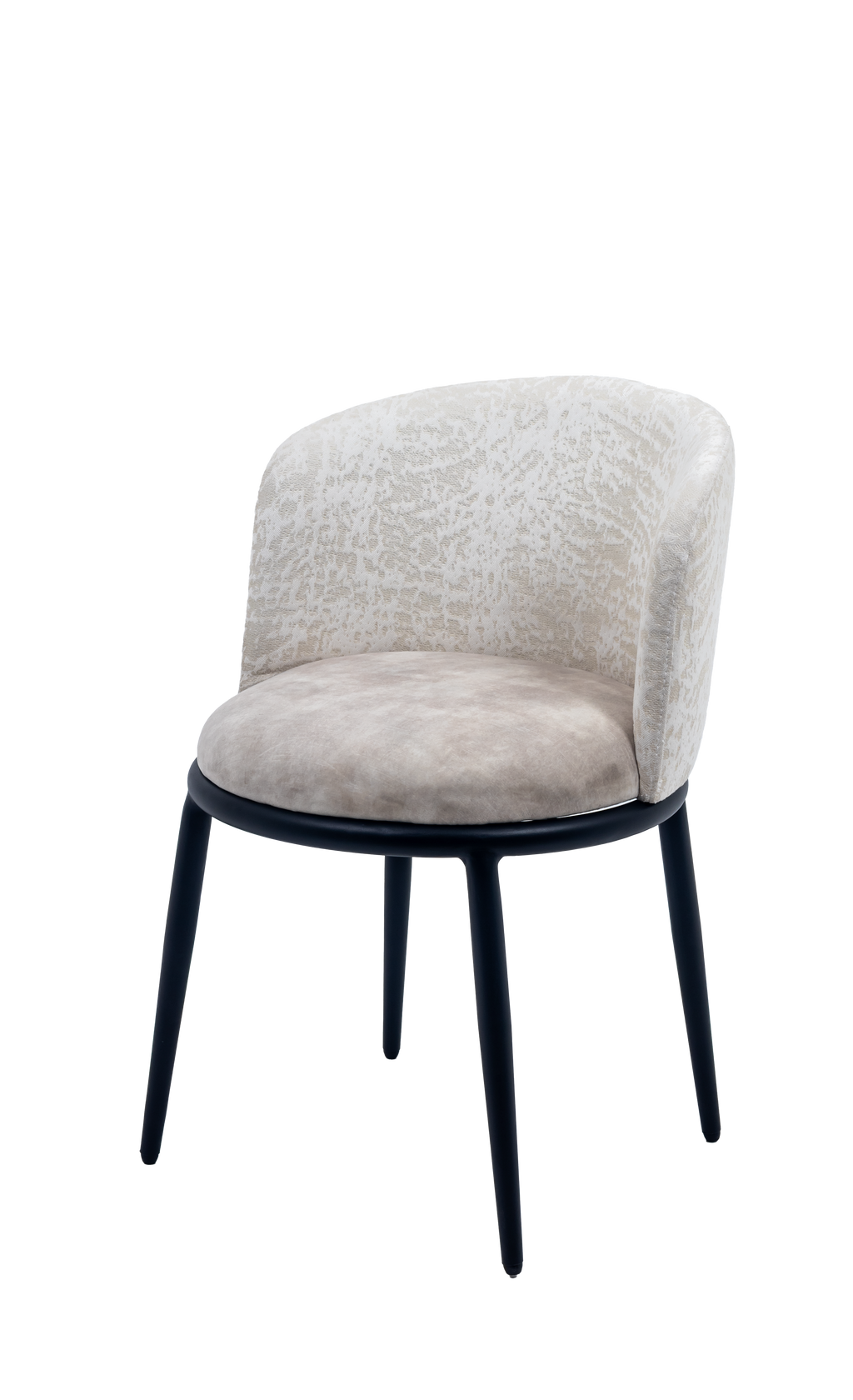 Cora Upholstered Steel Dining Chair