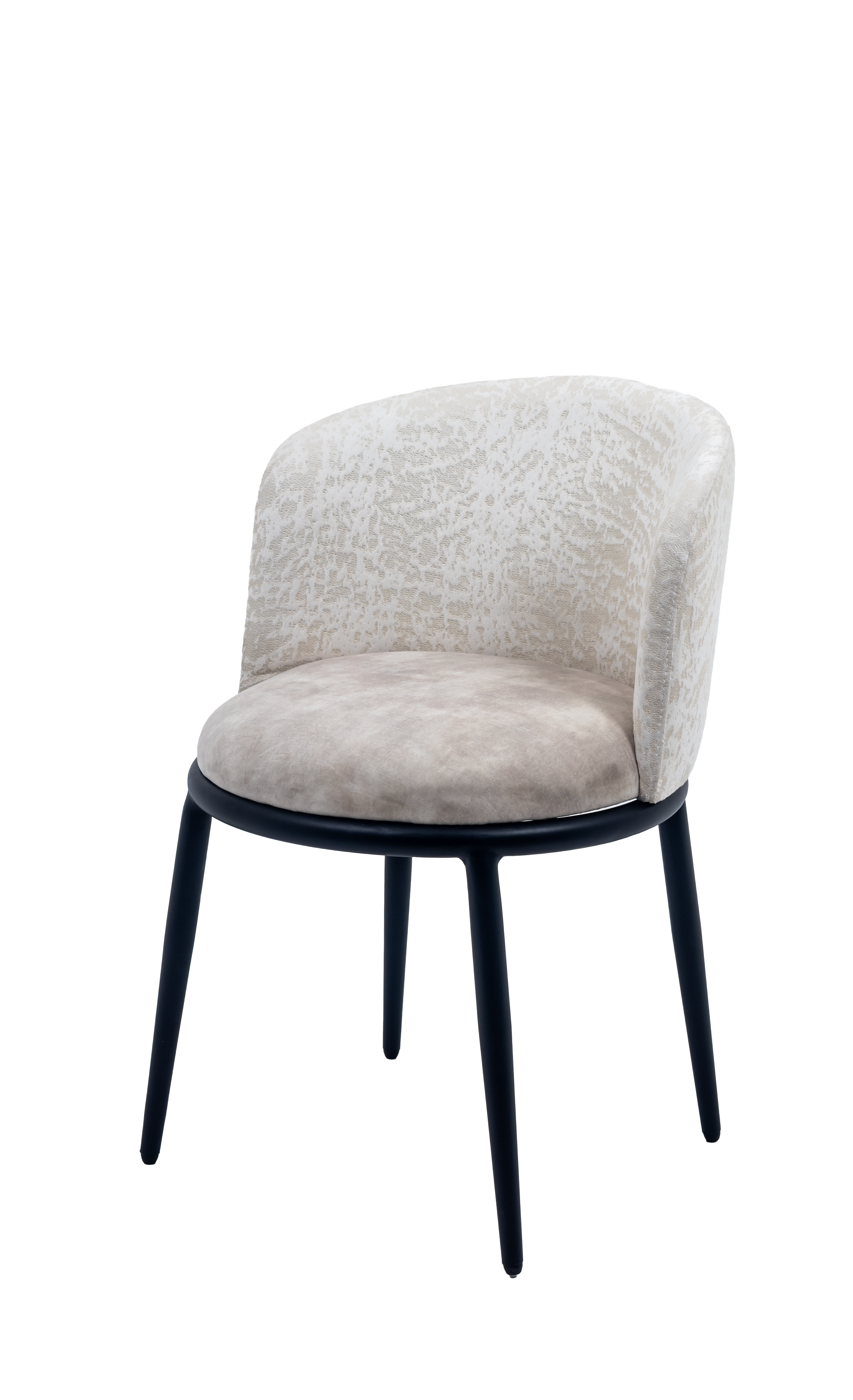 Cora Upholstered Steel Dining Chair