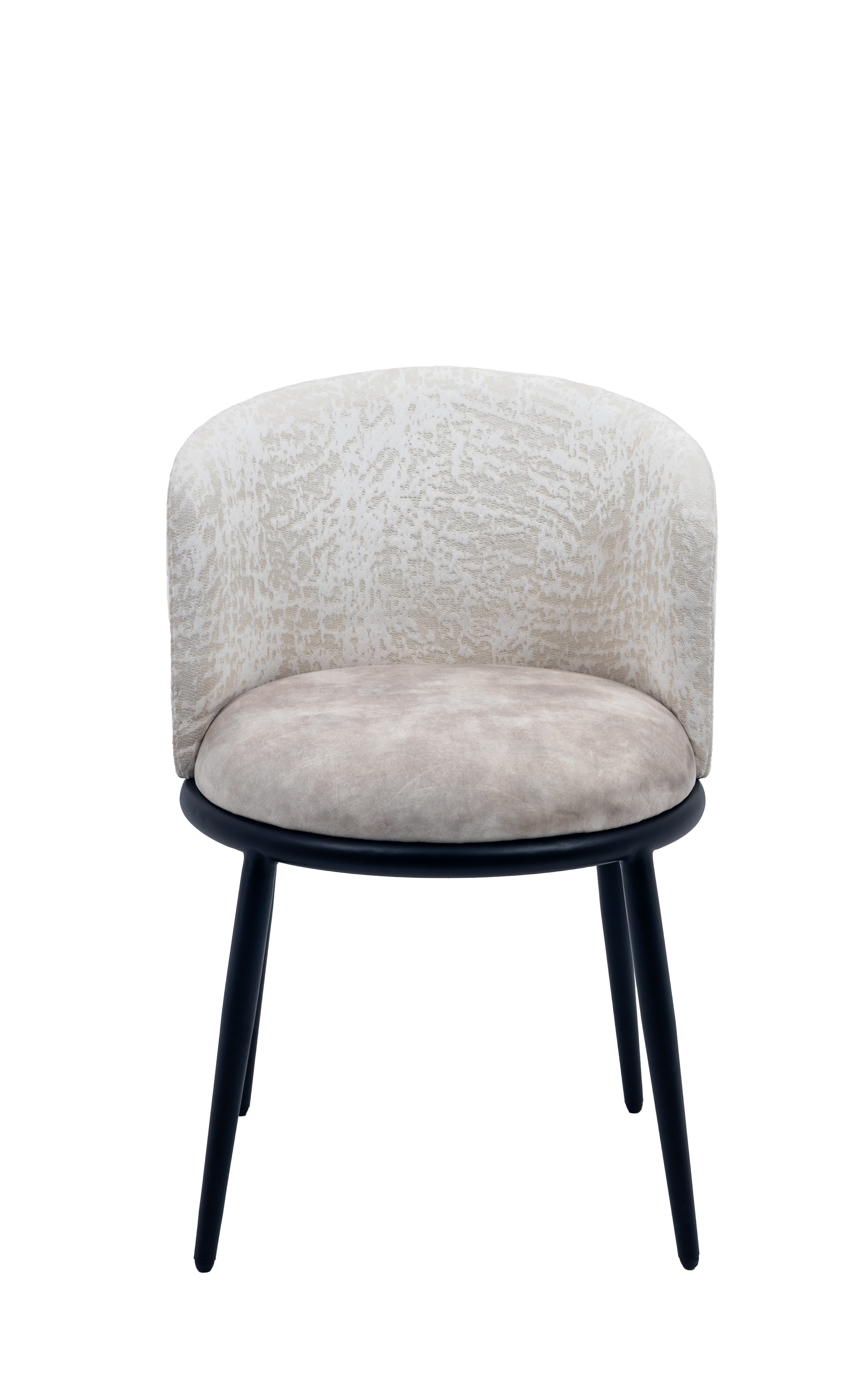 Cora Upholstered Steel Dining Chair