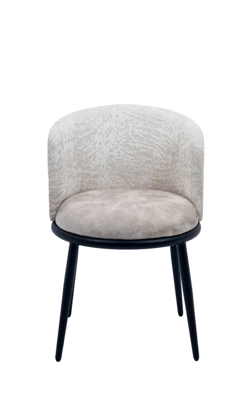 Cora Upholstered Steel Dining Chair