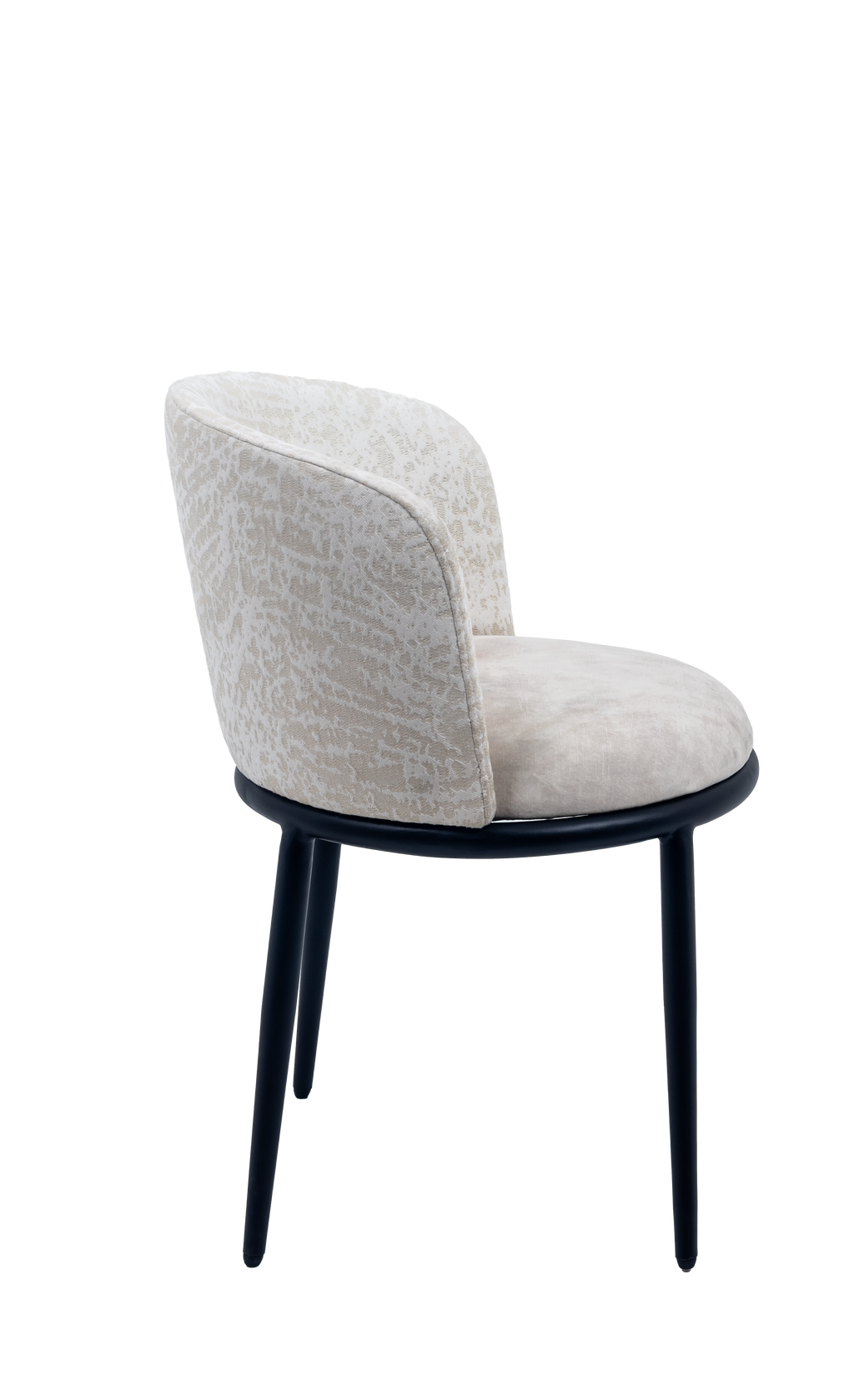 Cora Upholstered Steel Dining Chair