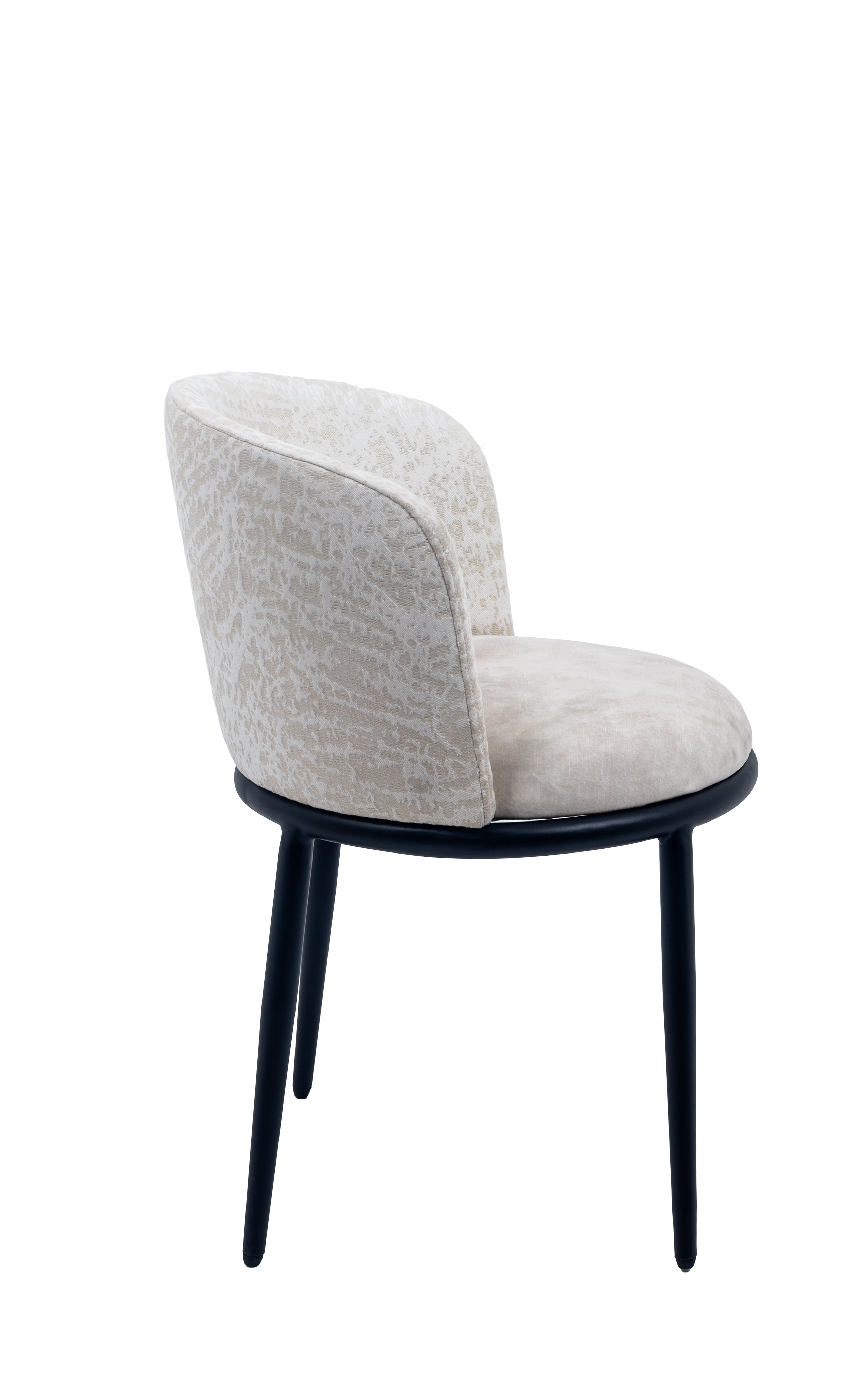 Cora Upholstered Steel Dining Chair