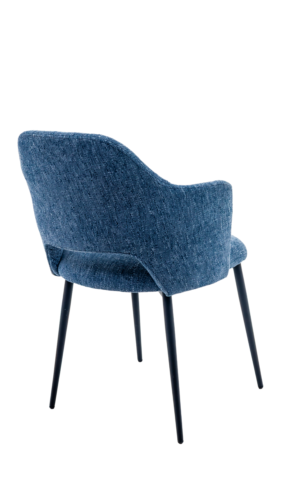 Hera Upholstered Steel Dining Armchair