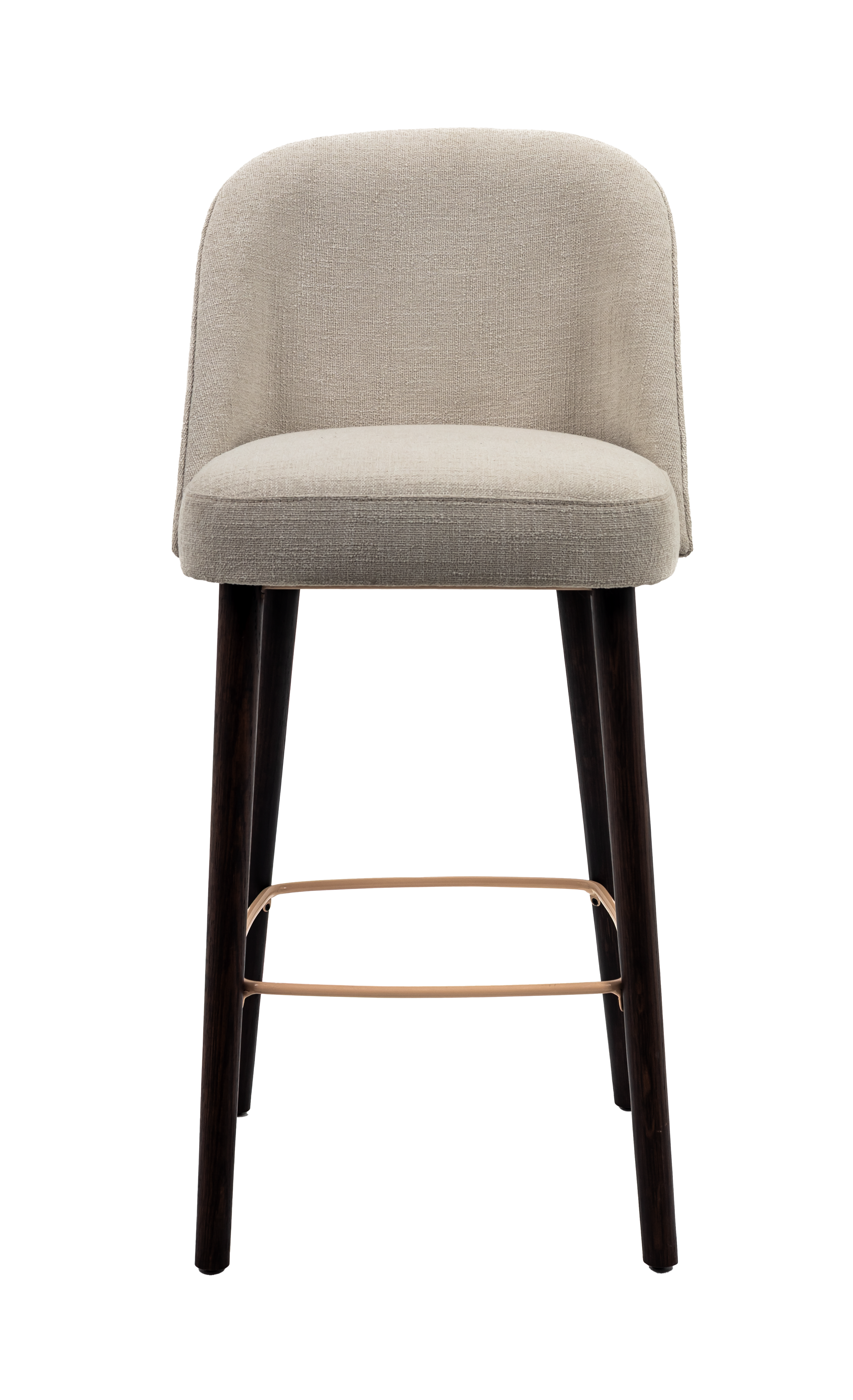Jacob Upholstered Wooden Bar Stool
