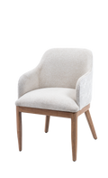 Jon Triloka Upholstered Wooden Dining Chair