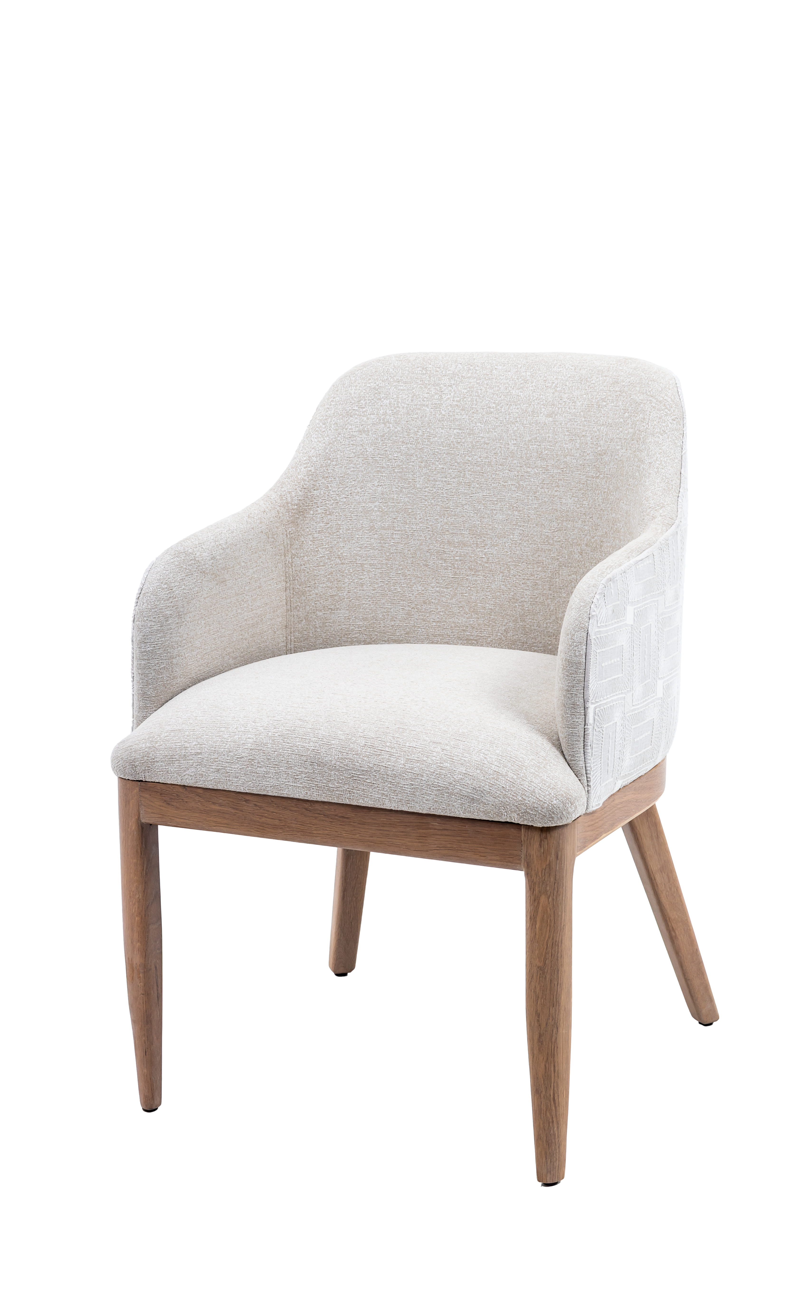 Jon Triloka Upholstered Wooden Dining Chair
