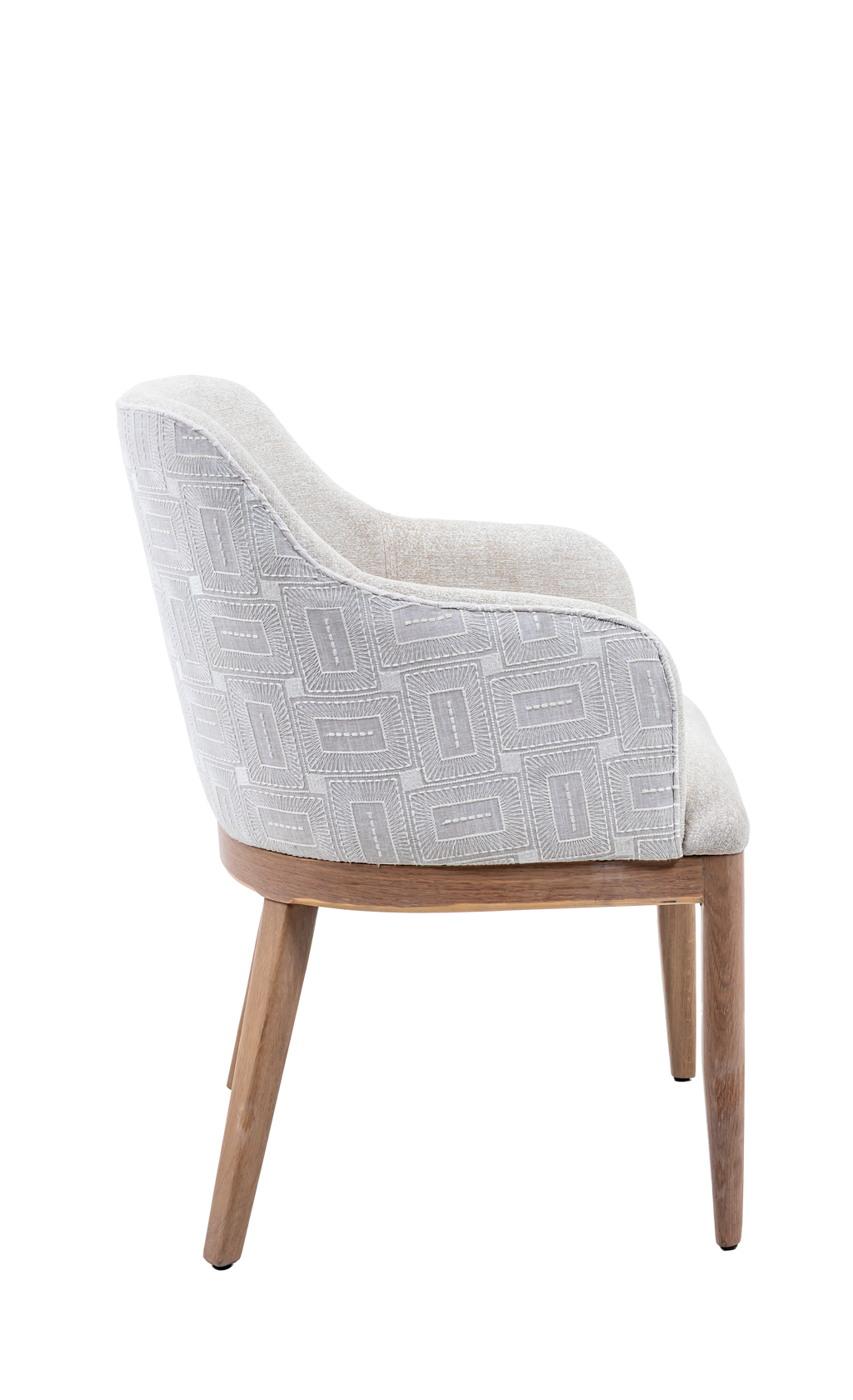 Jon Triloka Upholstered Wooden Dining Chair