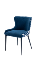 Mara Upholstered Steel Dining Chair