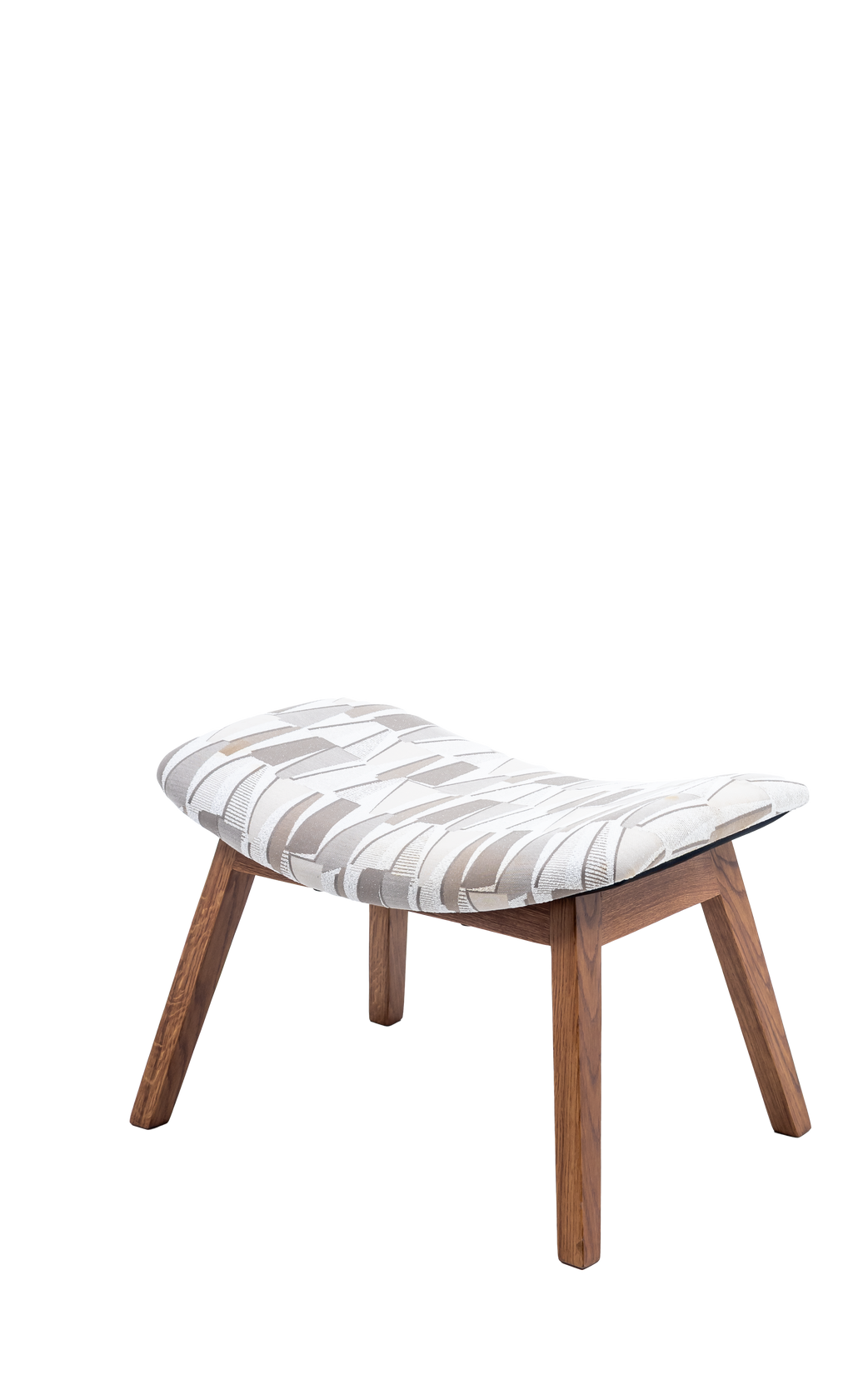 Nala Upholstered Wooden Ottoman