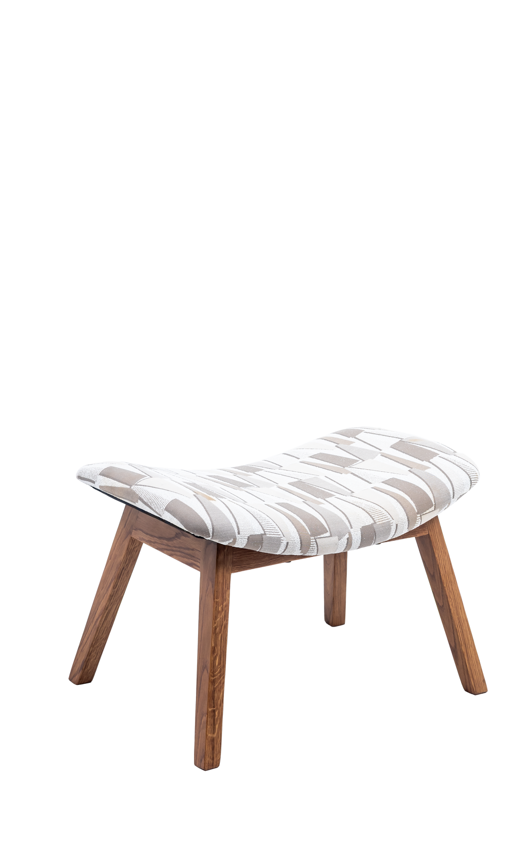 Nala Upholstered Wooden Ottoman