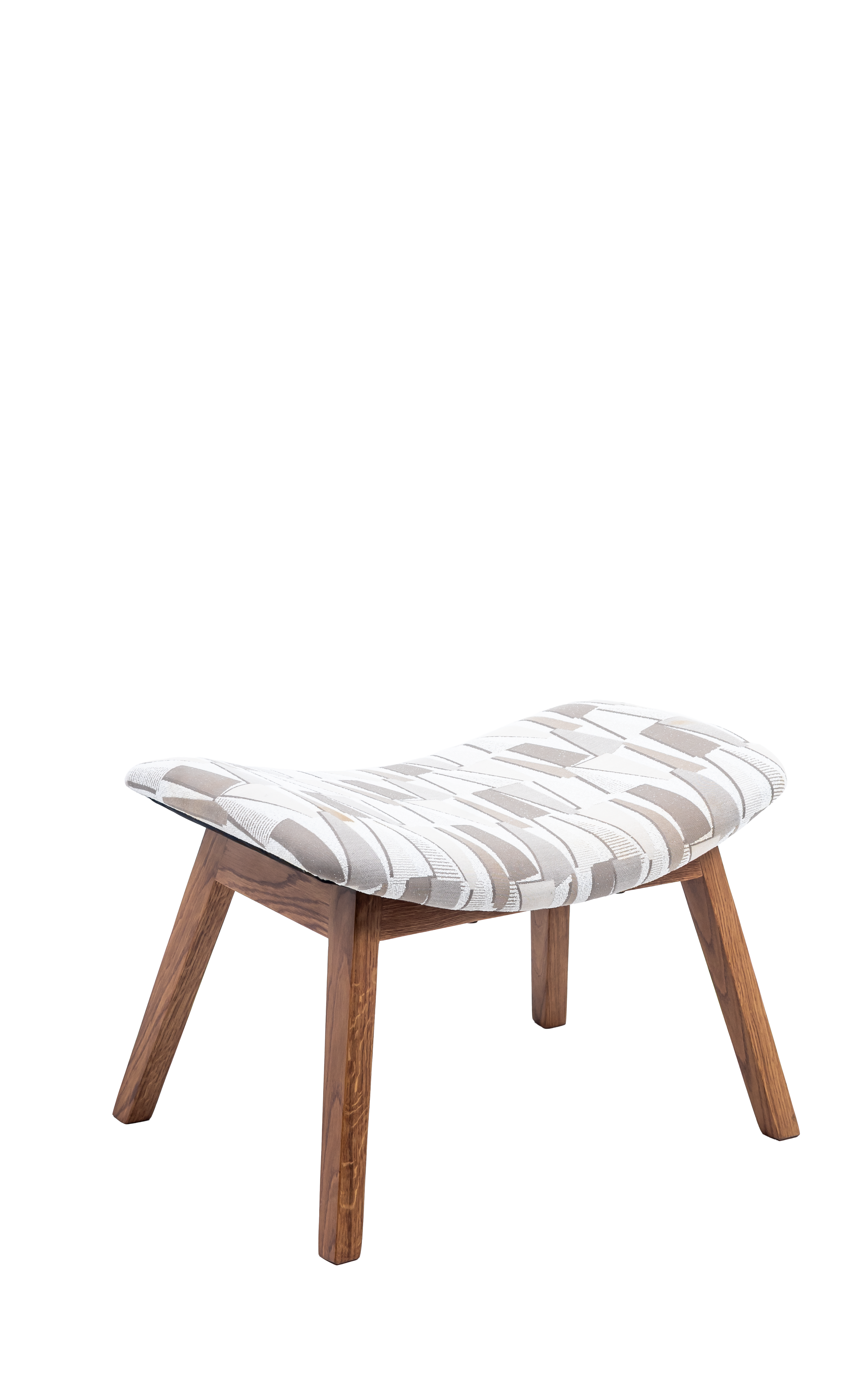 Nala Upholstered Wooden Ottoman