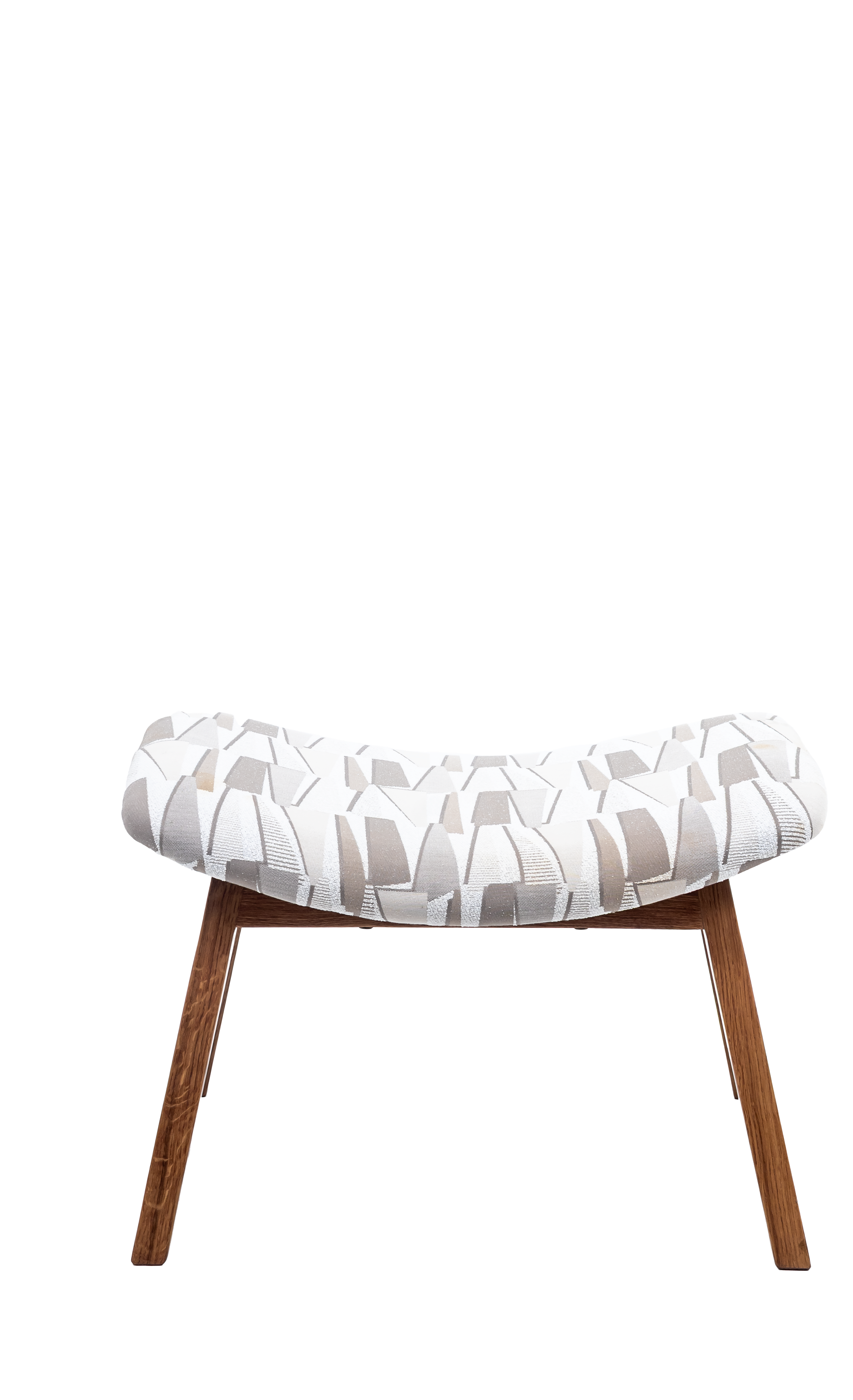 Nala Upholstered Wooden Ottoman