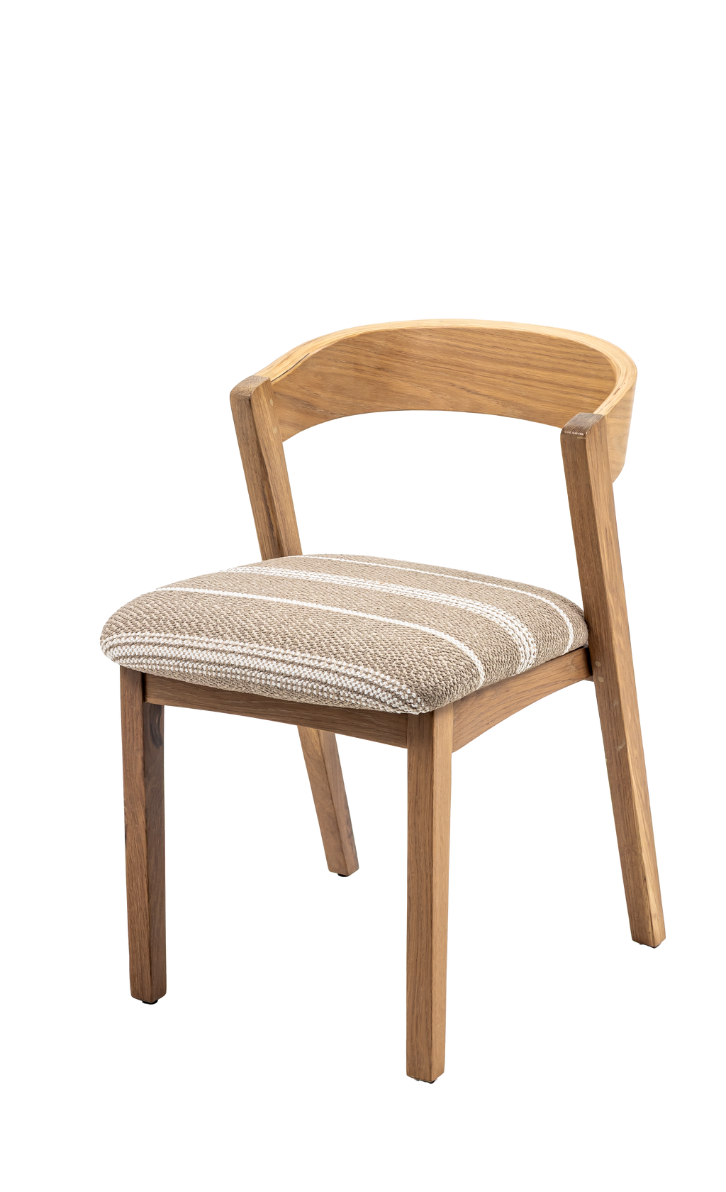 Ragu Wooden Dining Chair with Upholstered Seat