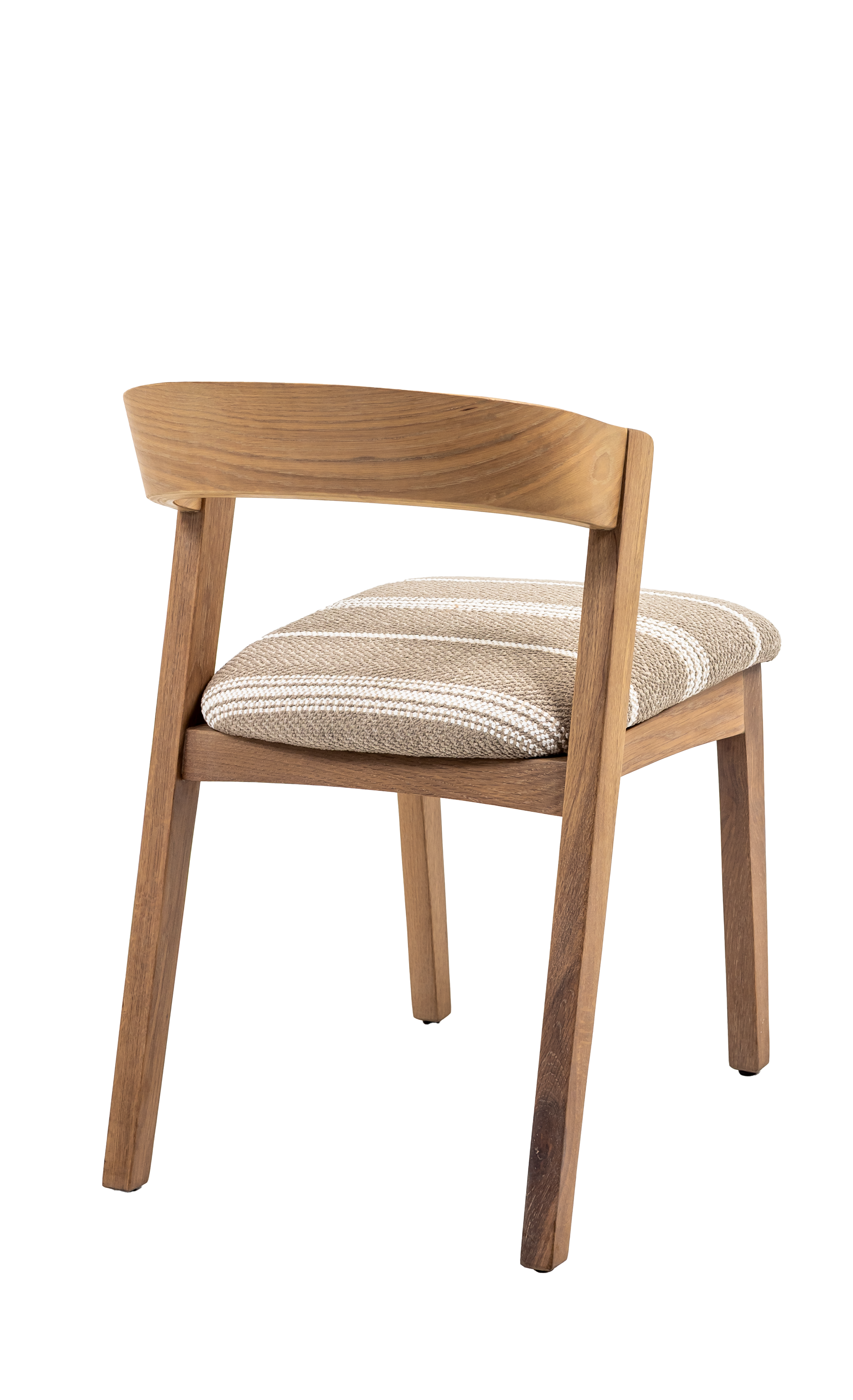 Ragu Wooden Dining Chair with Upholstered Seat