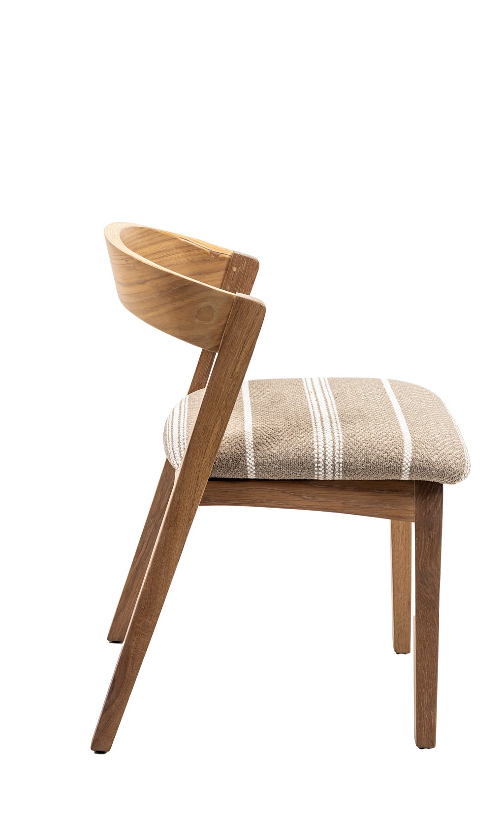 Ragu Wooden Dining Chair with Upholstered Seat