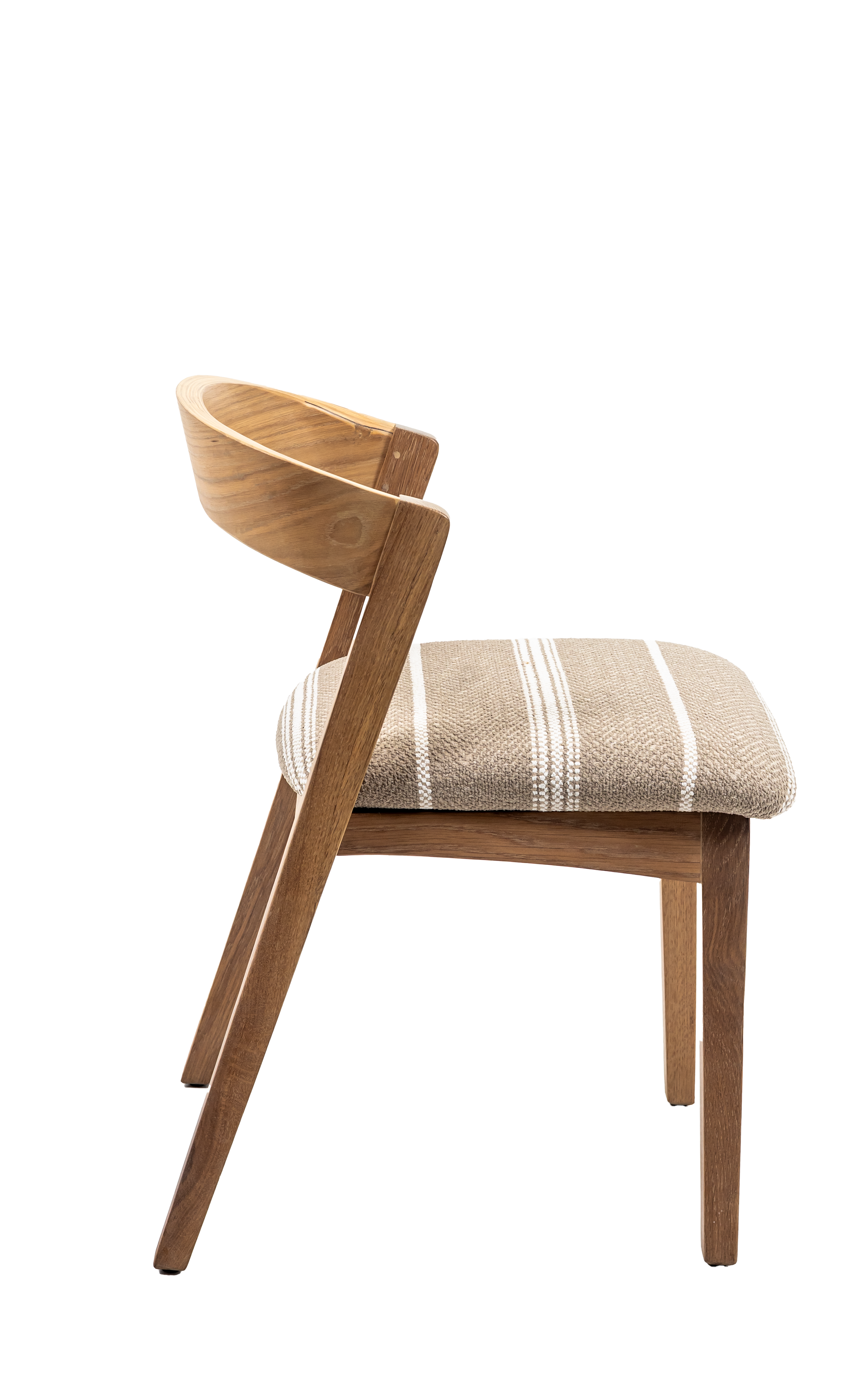 Ragu Wooden Dining Chair with Upholstered Seat