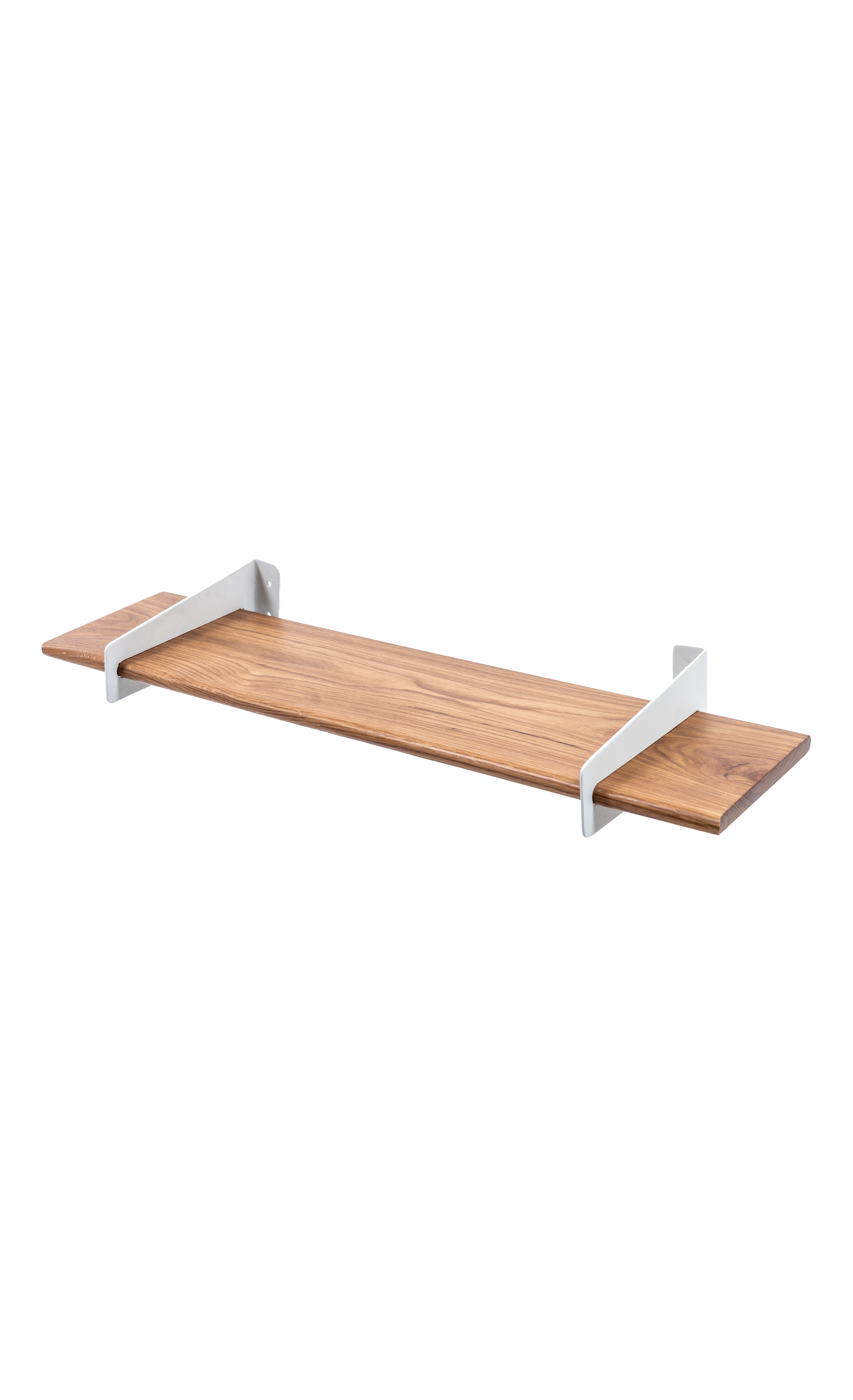 Silo Wooden Shelf with Steel Bracket