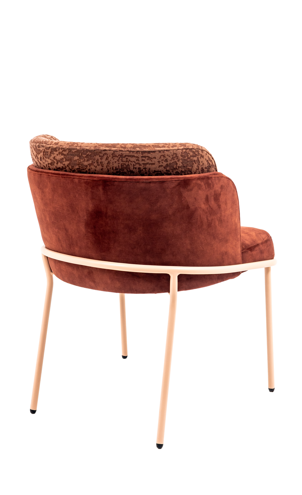 Sovo Upholstered Steel Dining Chair