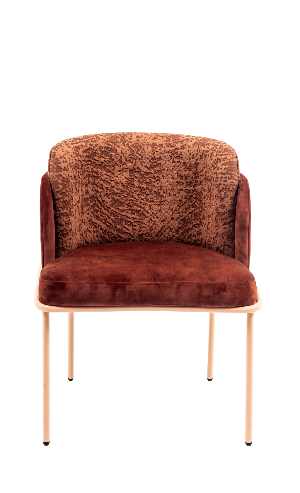 Sovo Upholstered Steel Dining Chair